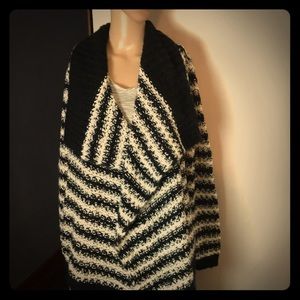 Loft Big & Chunky Cardigan Sweater Size M
